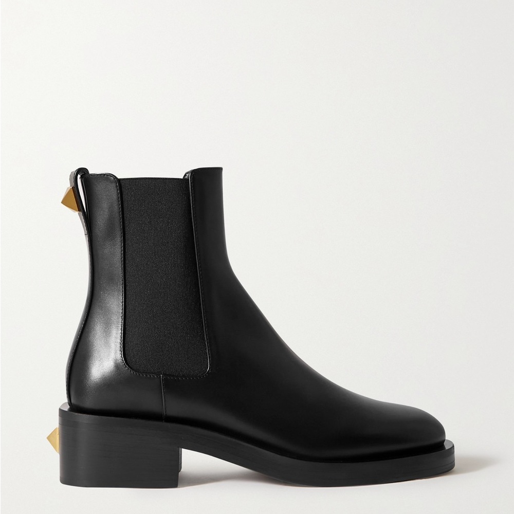 Valentino Garavani Roman Stud leather Chelsea boots